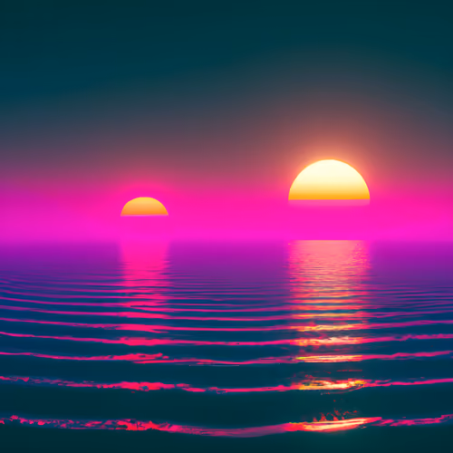Synth Sunsets #110