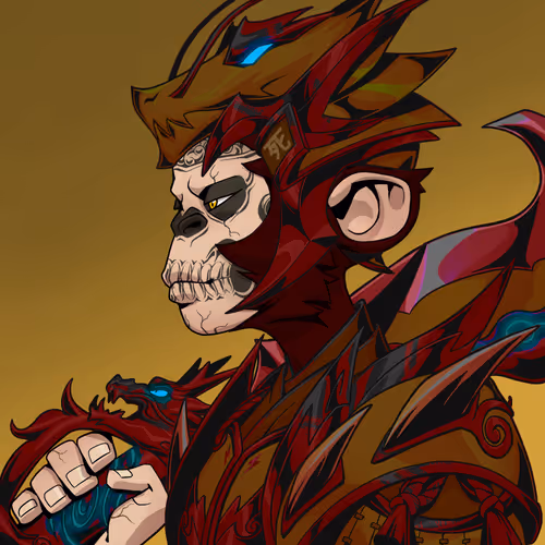 Sarugami Skull Leader #21