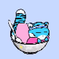 Pixel Froyo Kittens #1641