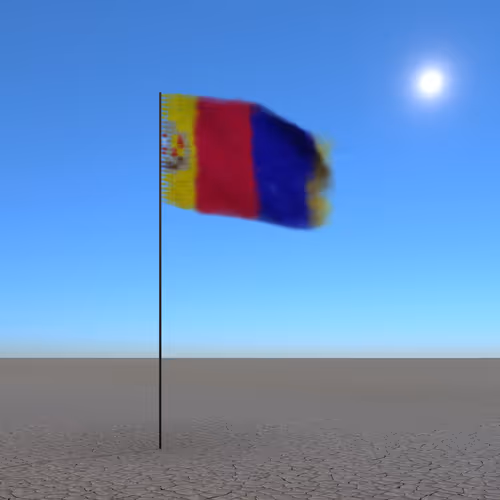 World Flag By John Gerrard