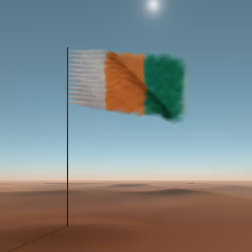 World Flag By John Gerrard