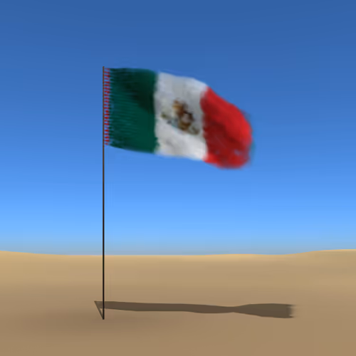 World Flag By John Gerrard