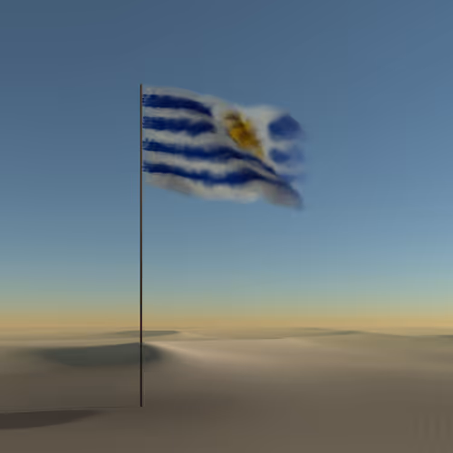 World Flag By John Gerrard