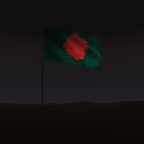 World Flag By John Gerrard