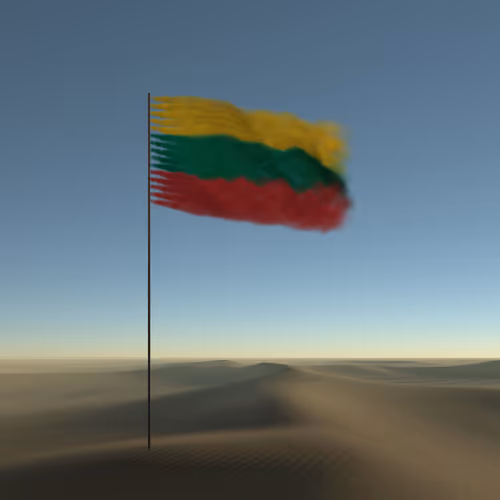 World Flag By John Gerrard
