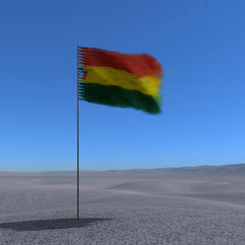 World Flag By John Gerrard