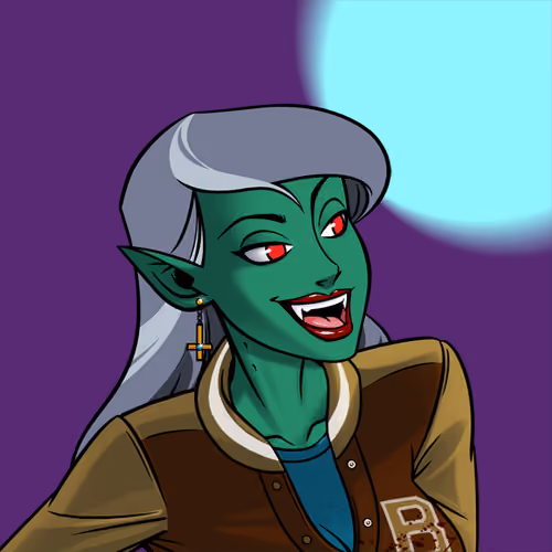 Sneaky Vampiress #7125