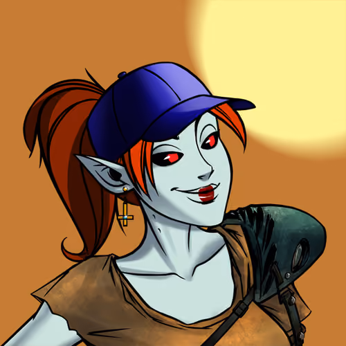 Sneaky Vampiress #7100