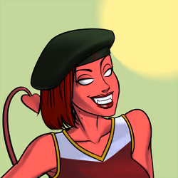Sneaky Vampiress #10085