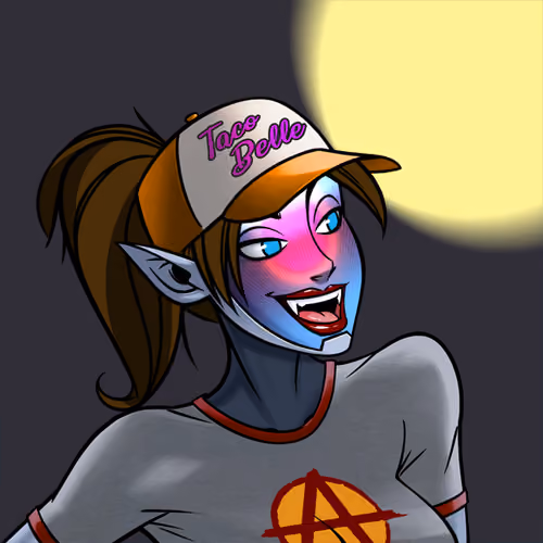 Sneaky Vampiress #5228