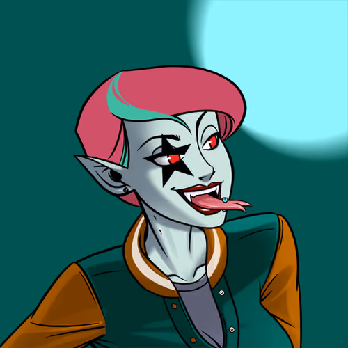 Sneaky Vampiress #7667