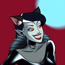 Sneaky Vampiress #7664
