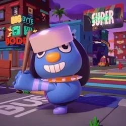 Wrocky the Normal Bowling Trophy Polisher