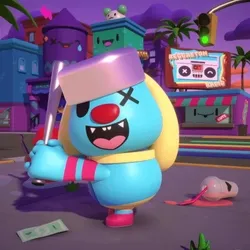 Wrocky the Monster Master Finger Painter