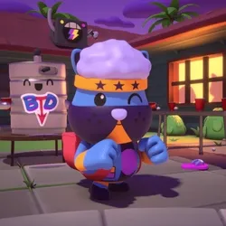 Flex the Jester from the Sneezecake Factory
