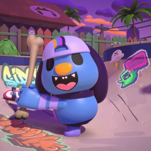Wrocky the Scathing Scrapbook Critic from Shady's Sunglasses Emporium