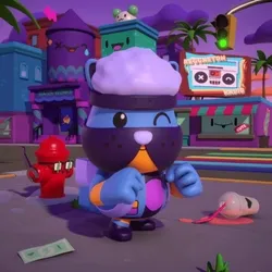 Flex the Layman's Terms Aficionado from the Lunar Mini Golf Course