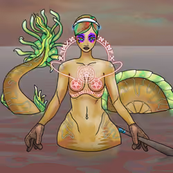Mermaid Sisters  #2486