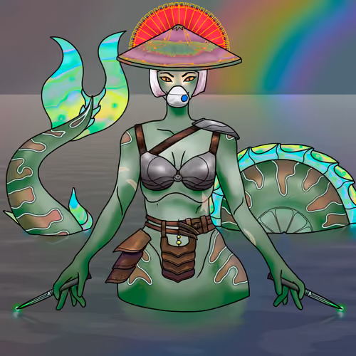 Mermaid Sisters  #1581