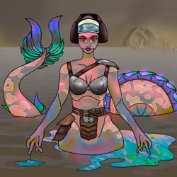 Mermaid Sisters  #2643