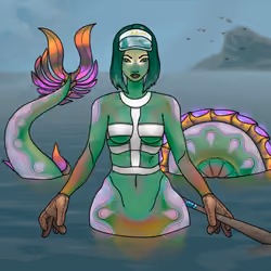 Mermaid Sisters  #2144