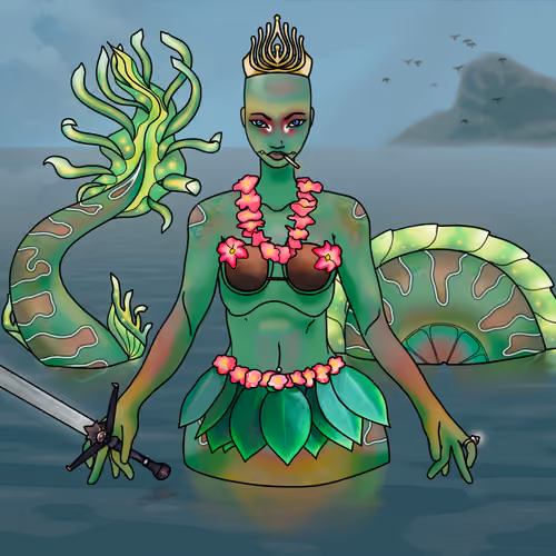 Mermaid Sisters  #2111