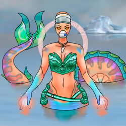 Mermaid Sisters  #2471