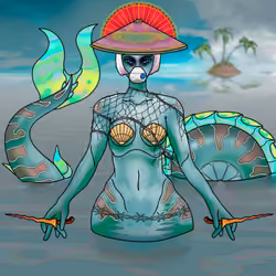 Mermaid Sisters  #2472