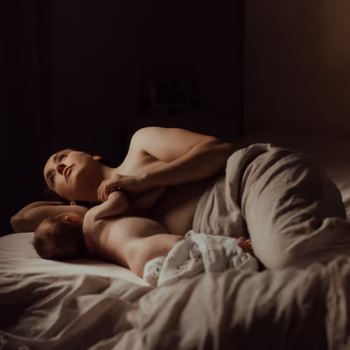 Jade and Alfie in Bed