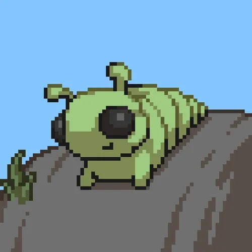 A Bump In The Road Caterpillar