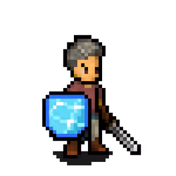 Pixel Heroes Villains #5207