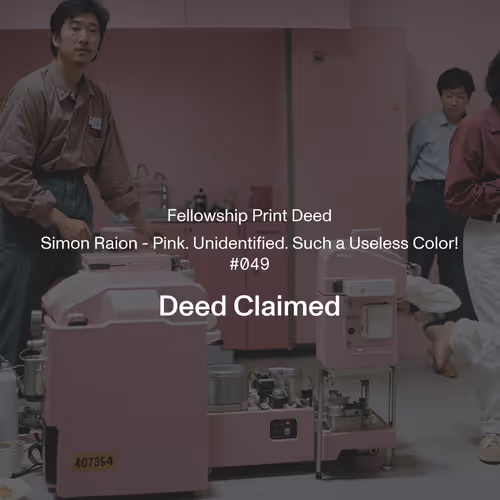 Fellowship Print Deeds