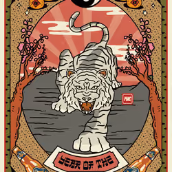 Lucky Tiger #5562