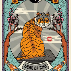 Lucky Tiger #6341