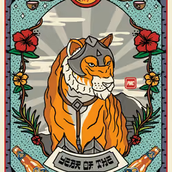 Lucky Tiger #3368