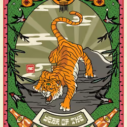 Lucky Tiger #3012