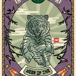 Lucky Tiger #3128