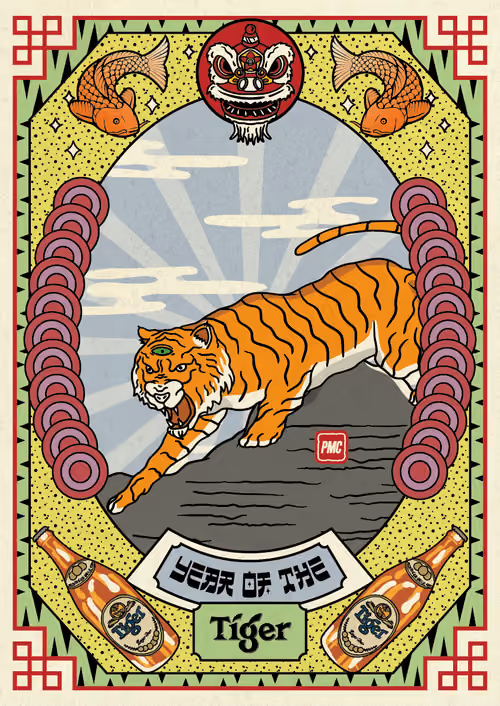 Lucky Tiger #6657