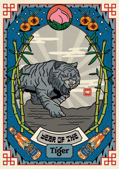 Lucky Tiger #6653