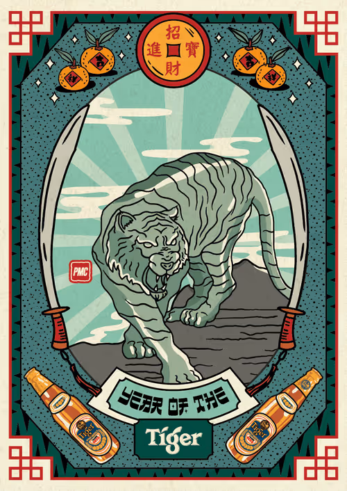 Lucky Tiger #6639