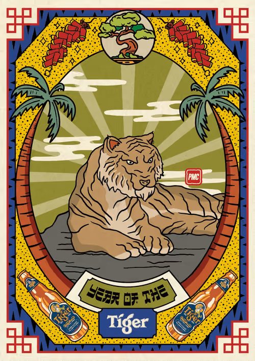 Lucky Tiger #6662