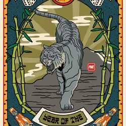 Lucky Tiger #3032