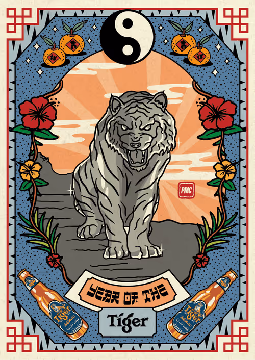 Lucky Tiger #6656