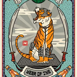 Lucky Tiger #653