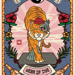 Lucky Tiger #3888