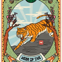 Lucky Tiger #208