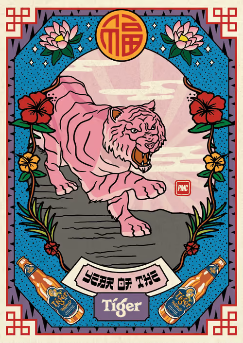 Lucky Tiger #6638
