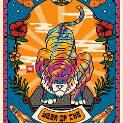 Lucky Tiger #6486