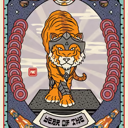 Lucky Tiger #906