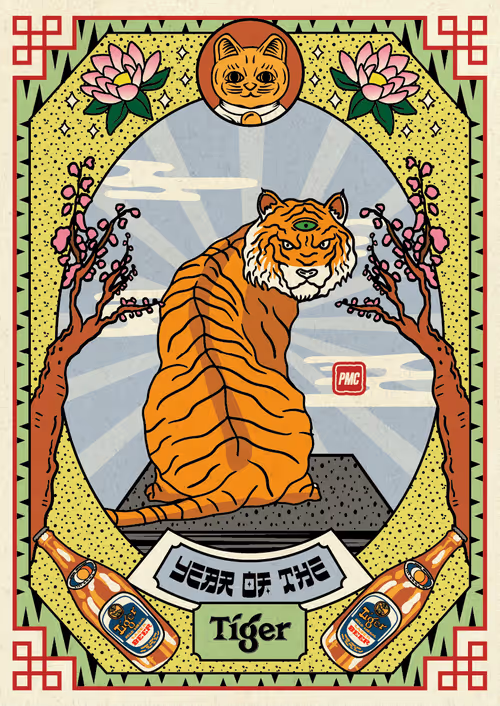 Lucky Tiger #6655